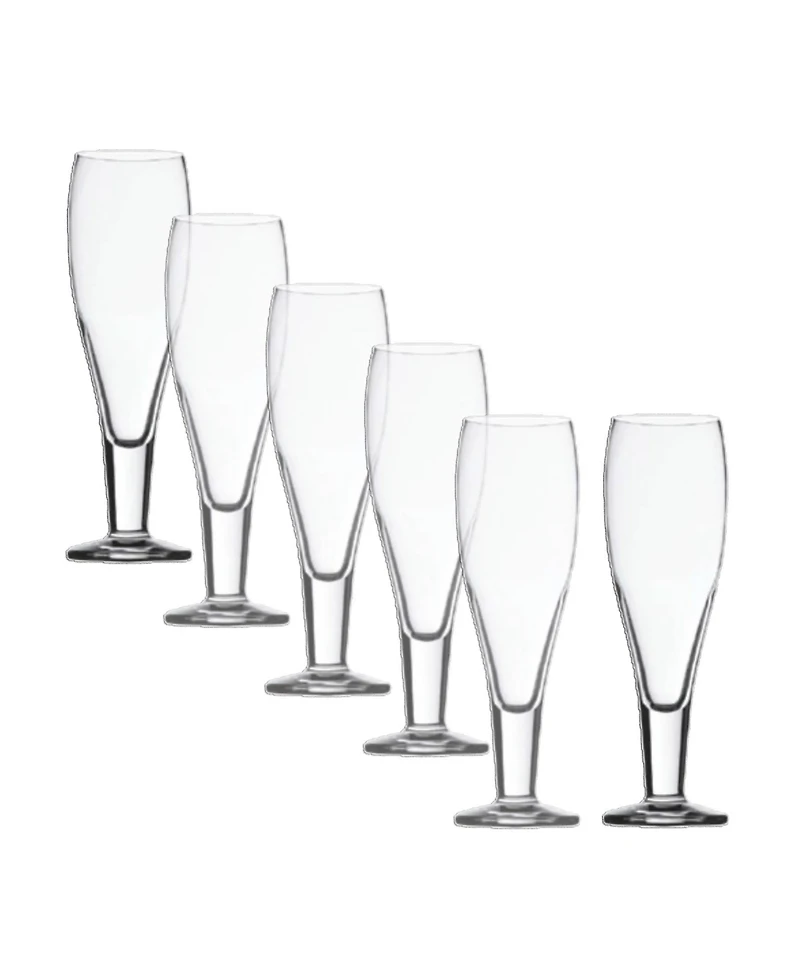 Stolzle Lausitz Milano Beer Glasses, Set of 6