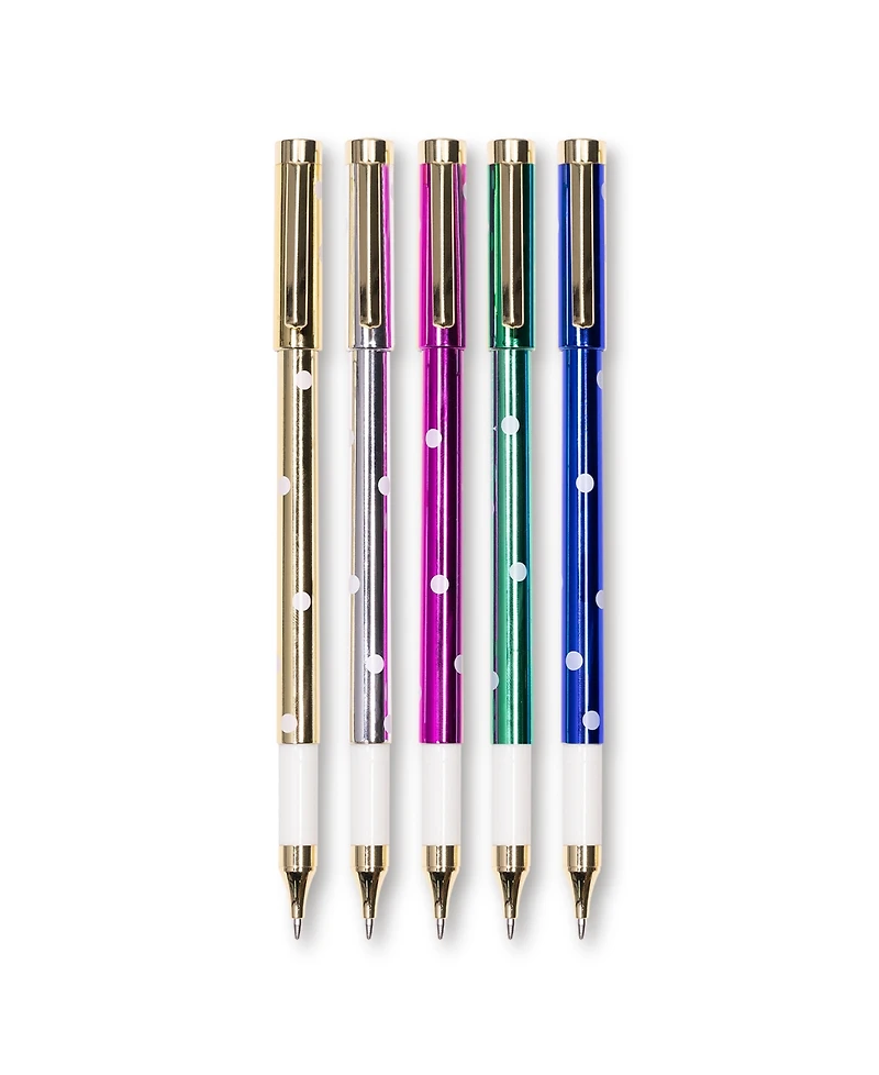 Kate Spade New York Pen Set, Metallic Dots