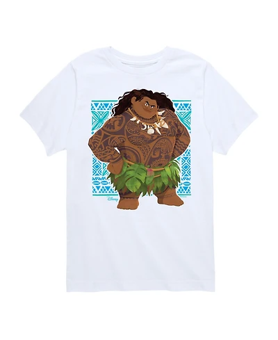 Moana Big Boys Short Sleeve Graphic Tee