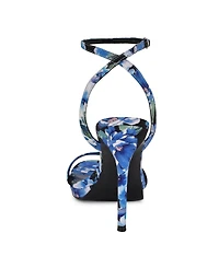 Nine West Women's Loola Ankle Strap High Stiletto Sandals