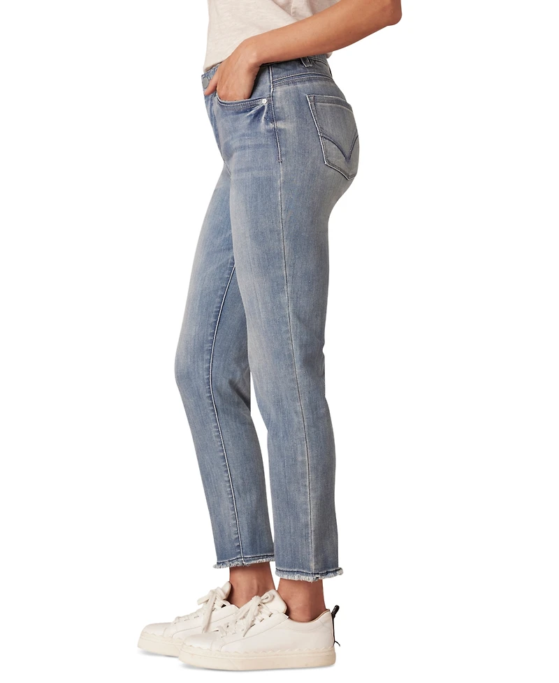 Democracy Petite "Ab"solution High-Rise Slim-Straight Jeans