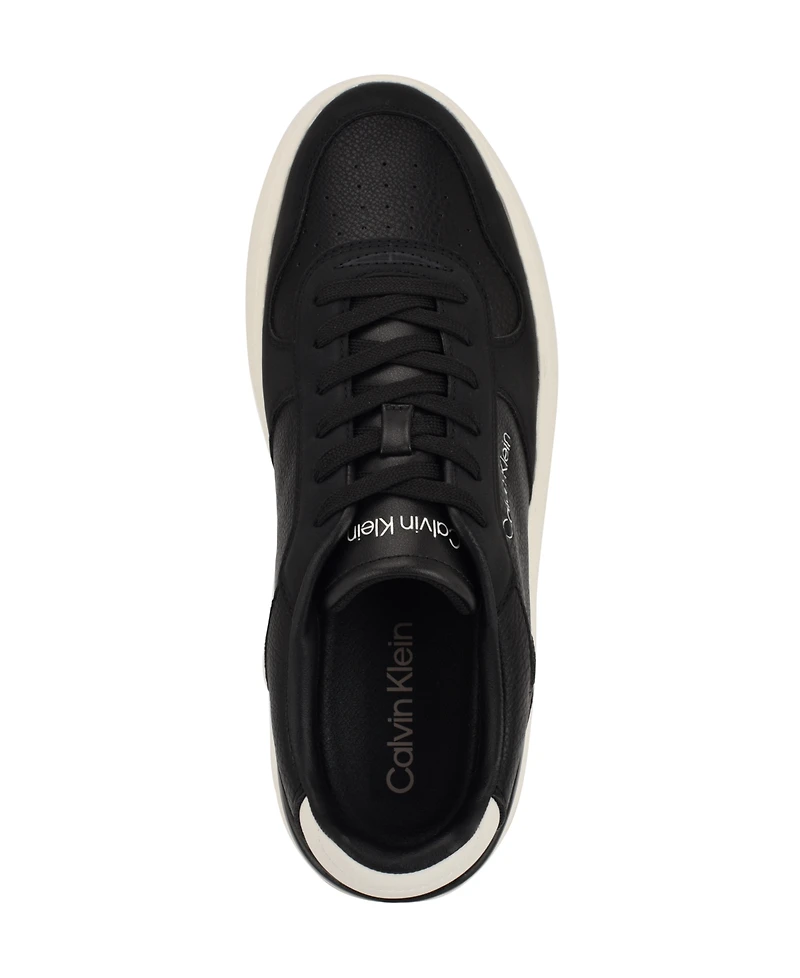 Calvin Klein Men's Brayton Casual Lace Up Sneakers