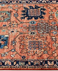 Adorn Hand Woven Rugs Serapi M1999 2'7"x8' Runner Area Rug