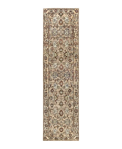 Adorn Hand Woven Rugs Serapi M1999 2'7"x9'11" Runner Area Rug