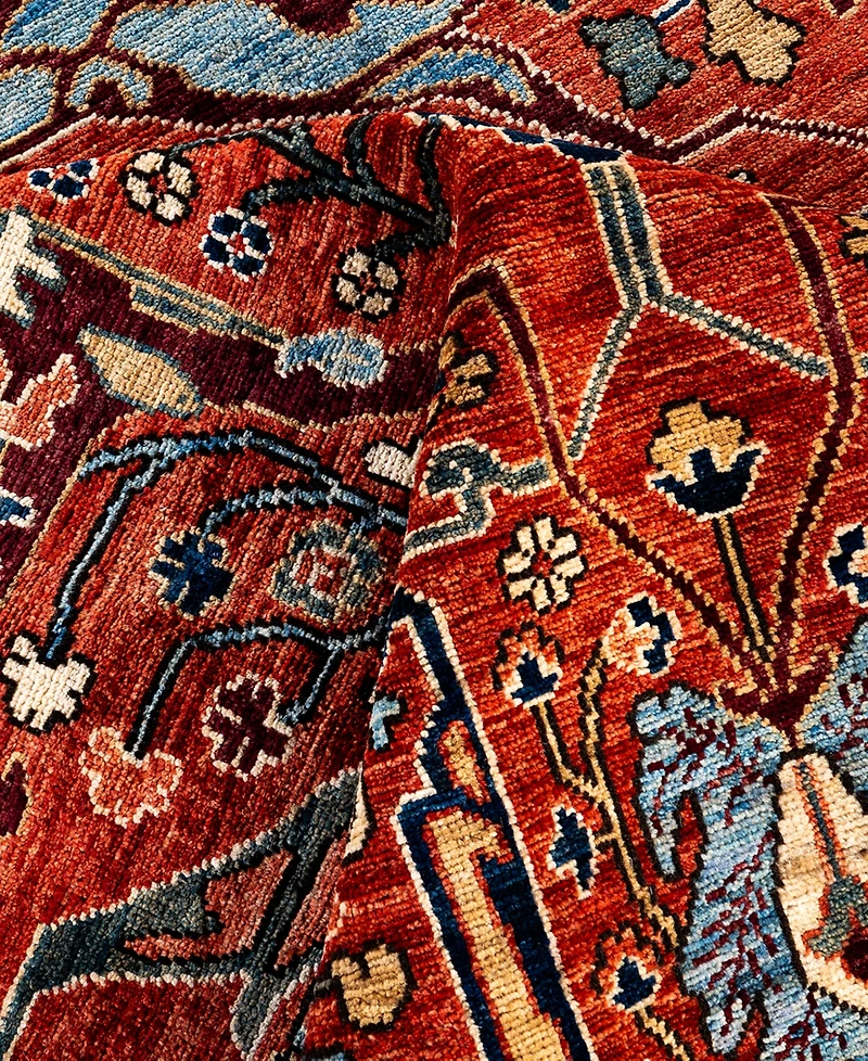 Adorn Hand Woven Rugs Serapi M1999 8'11"x11'10" Area Rug