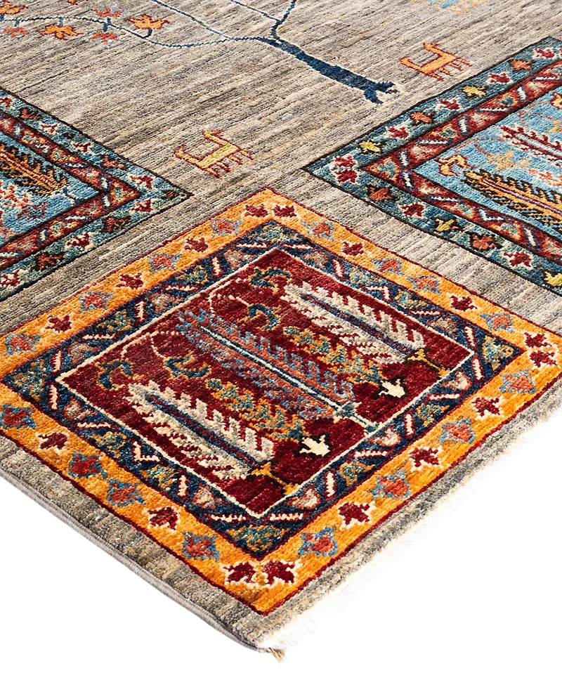 Adorn Hand Woven Rugs Tribal M1999 8'4"x10'4" Area Rug