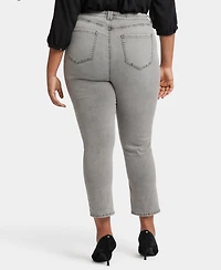 Nydj Plus Curve Shaper Sheri Slim Ankle Jeans