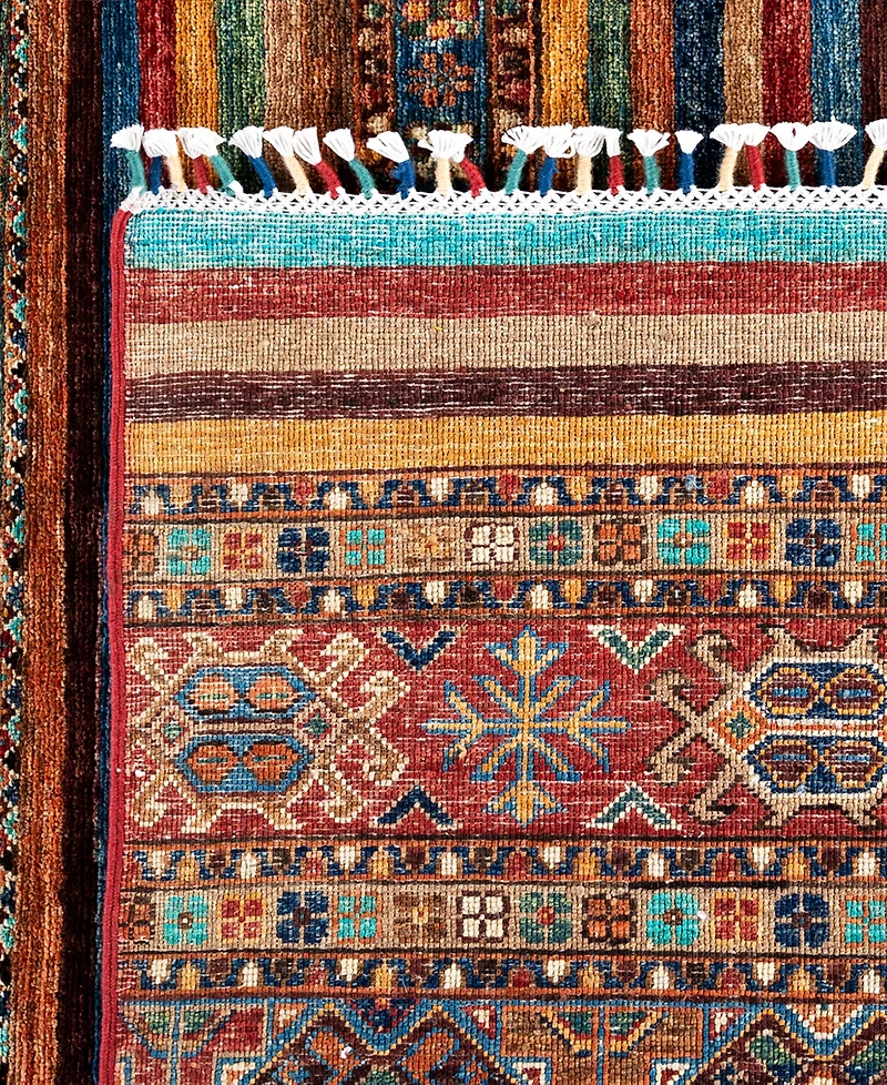 Adorn Hand Woven Rugs Tribal M1999 8'2"x10'3" Area Rug