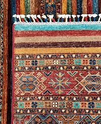 Adorn Hand Woven Rugs Tribal M1999 8'2"x10'3" Area Rug
