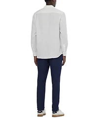 Scotch & Soda Men's Long Sleeve Linen Shirt