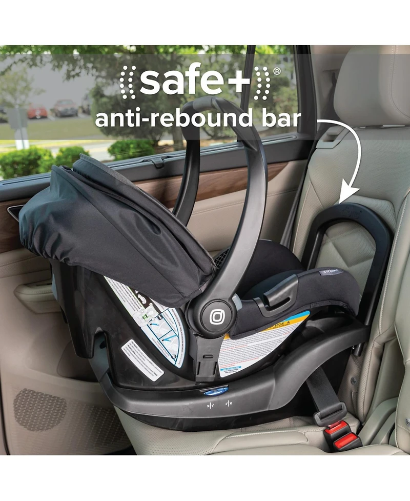 Diono LiteClik30 R SafePlus Infant Car Seat and Base, Latch