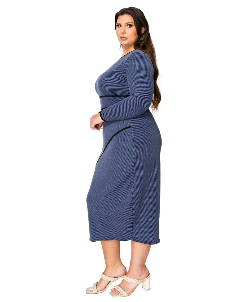 L I V D Plus Elora Sweater Dress