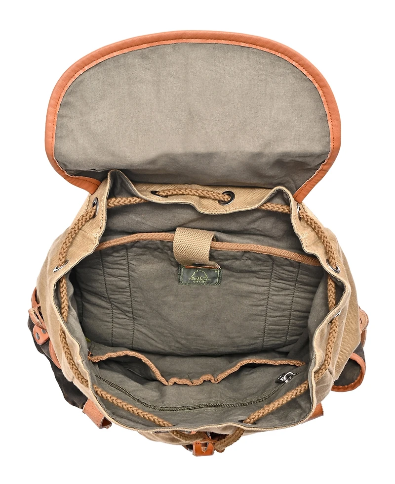 Tsd Brand Tapa Canvas Backpack