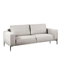 Furniture of America 82" Danio Chenille Track Arm Sofa