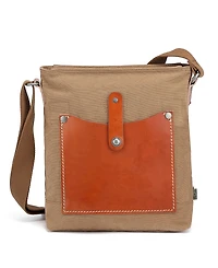 Tsd Brand Super Horse Canvas Crossbody Bag