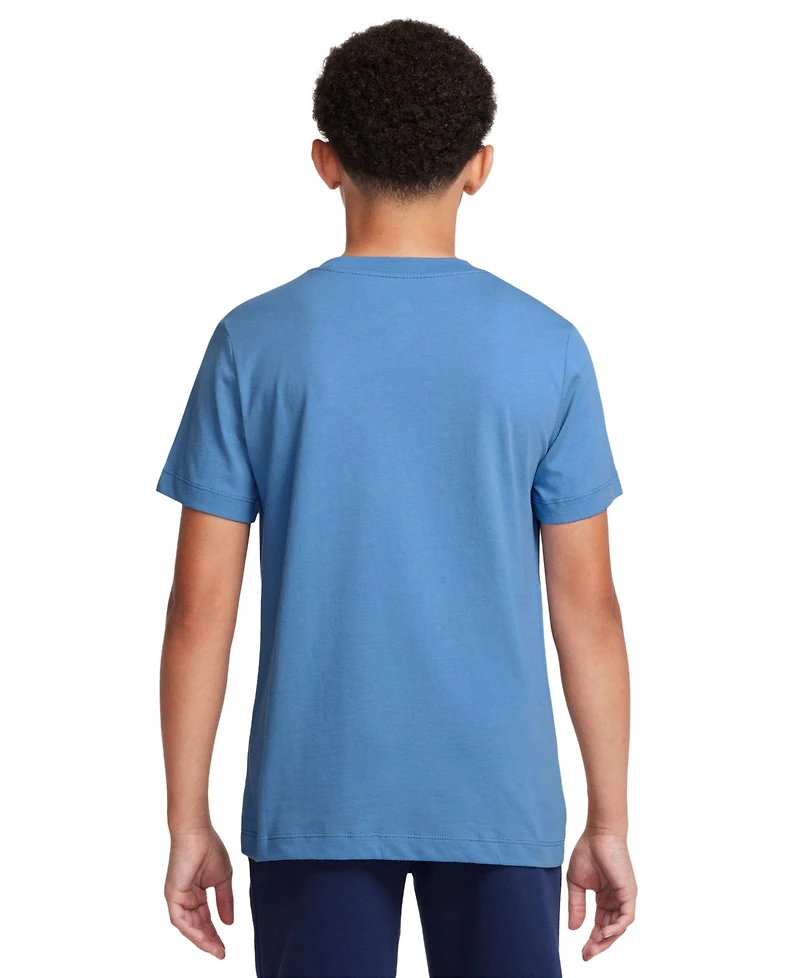Nike Big Kids Sportswear Embroidered Logo Graphic T-Shirt
