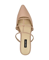 Nine West Women's Paoly Caged Slip-On Mule Flats