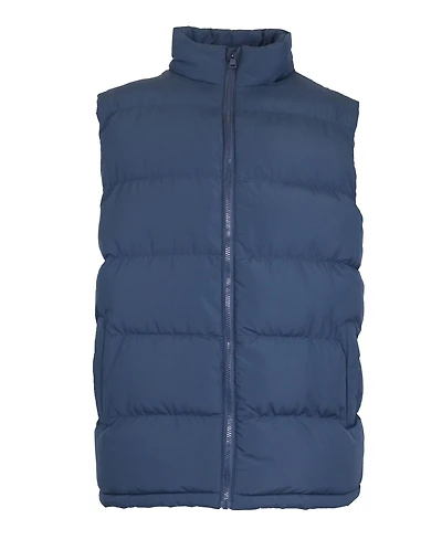 Spire By Galaxy Men's Modern Fit Heavyweight Puffer Bubble Vest