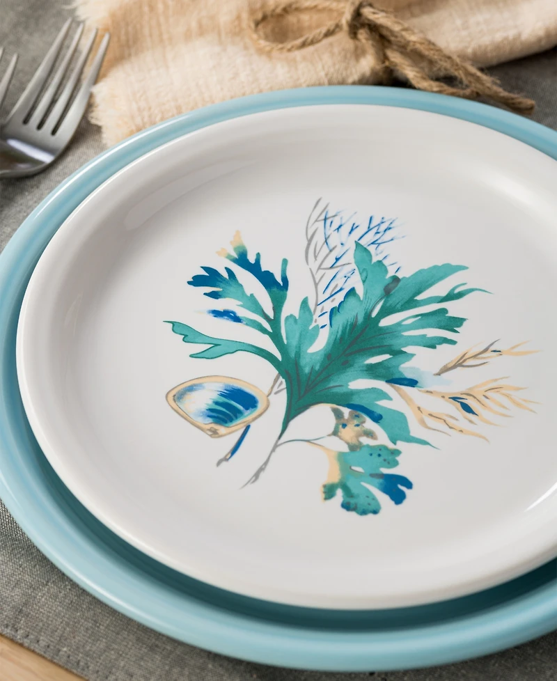 Fiesta Coastal Shores Bistro Coupe Luncheon Plate