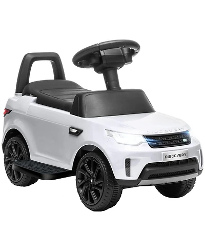 Qaba 2 in 1 Land Rover Licensed 6V Ride On Car, Sliding Car, Light