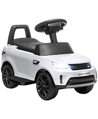 Qaba 2 in 1 Land Rover Licensed 6V Ride On Car, Sliding Car, Light