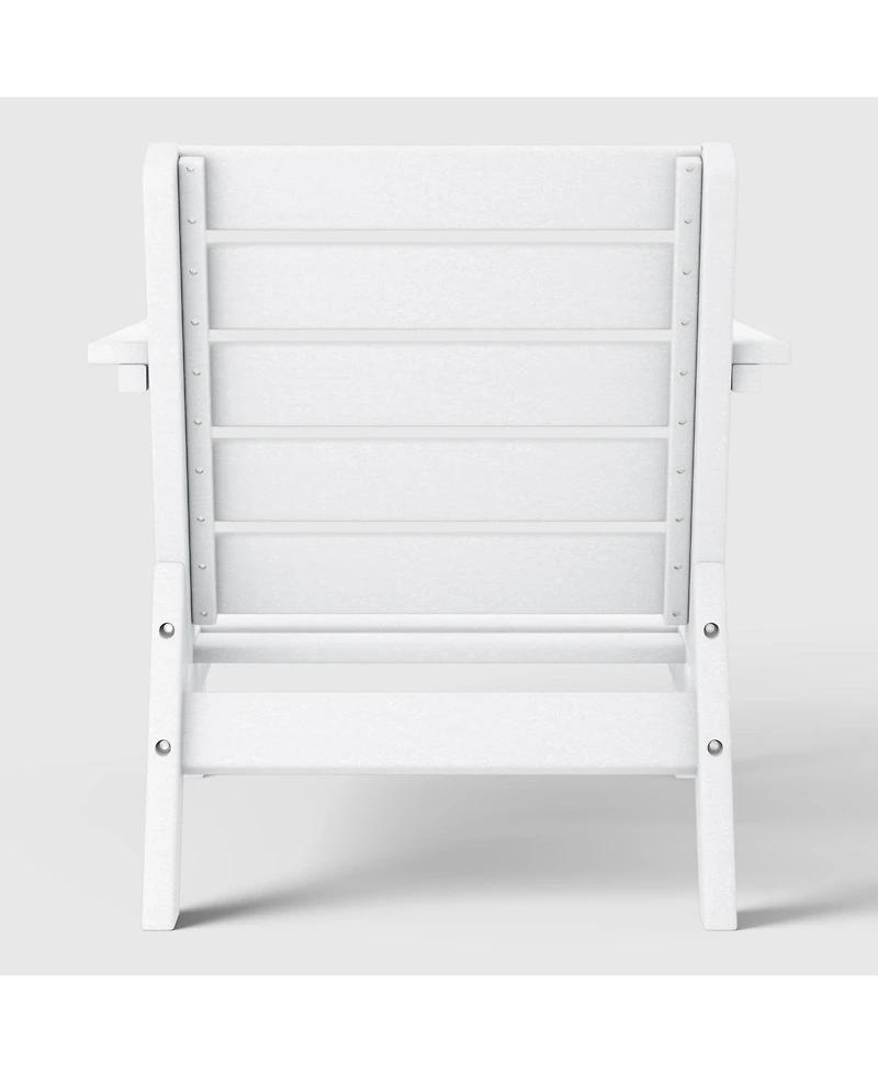 WestinTrends Outdoor Patio Hdpe Deep Seating Armchair (Set of 2)