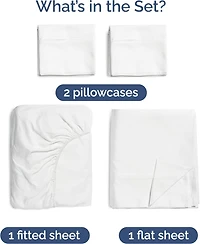 Rayon from Bamboo 4 Piece Deep Pocket Cooling Sheet Set - Queen - Light Grey