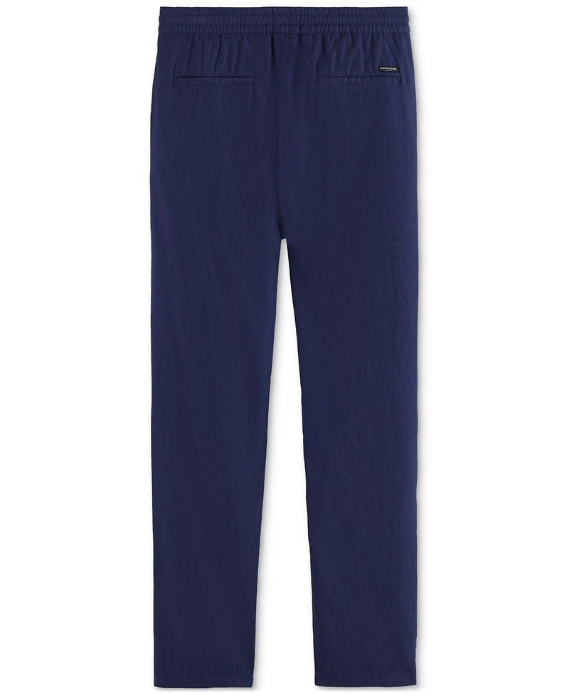 Scotch & Soda Men's Warren Drawstring Linen Pant