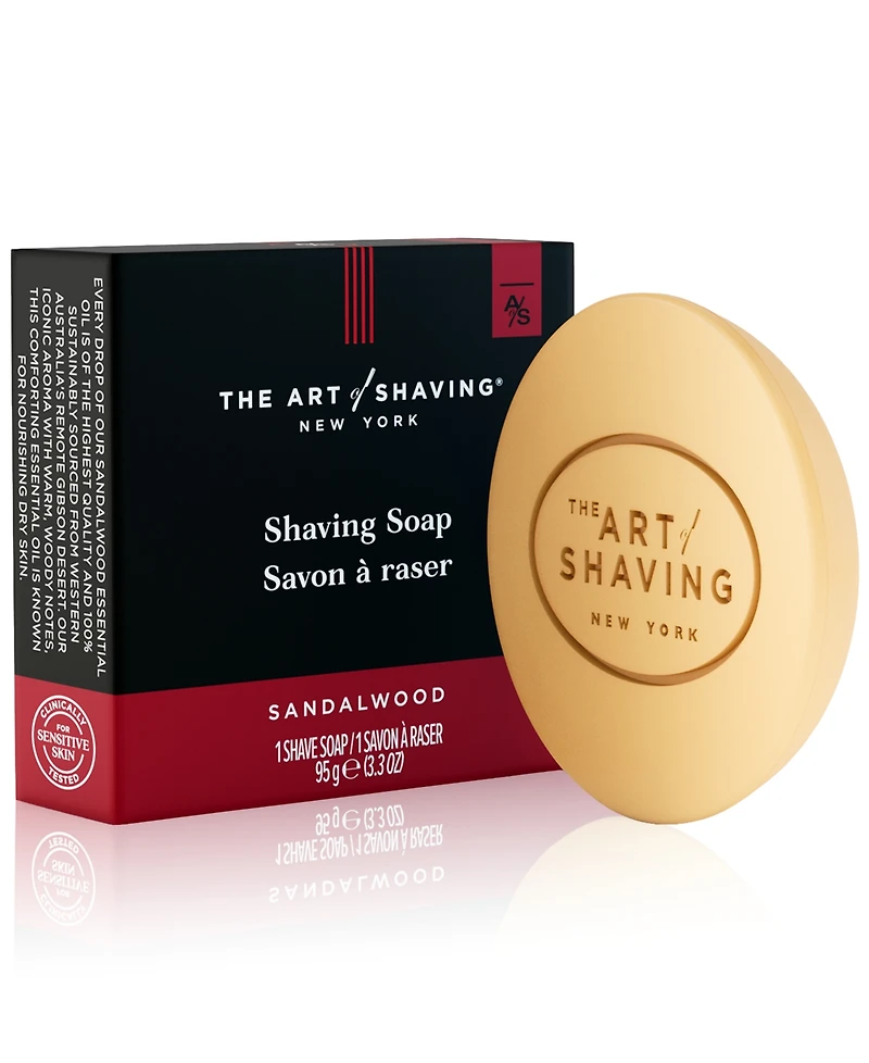 The Art of Shaving Sandalwood Shaving Soap Refill, 3.3 oz.