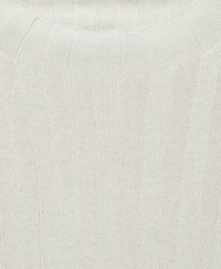 Mango Women's Perkins-Neck Knitted Dress