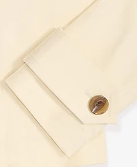 On 34th Women's Casual Cropped Twill Peacoat, Exclusively at Macy's