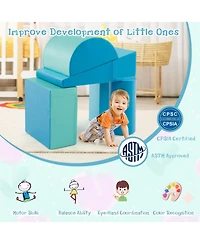 Gouun 5-Piece Kids Climb and Crawl Activity Playset