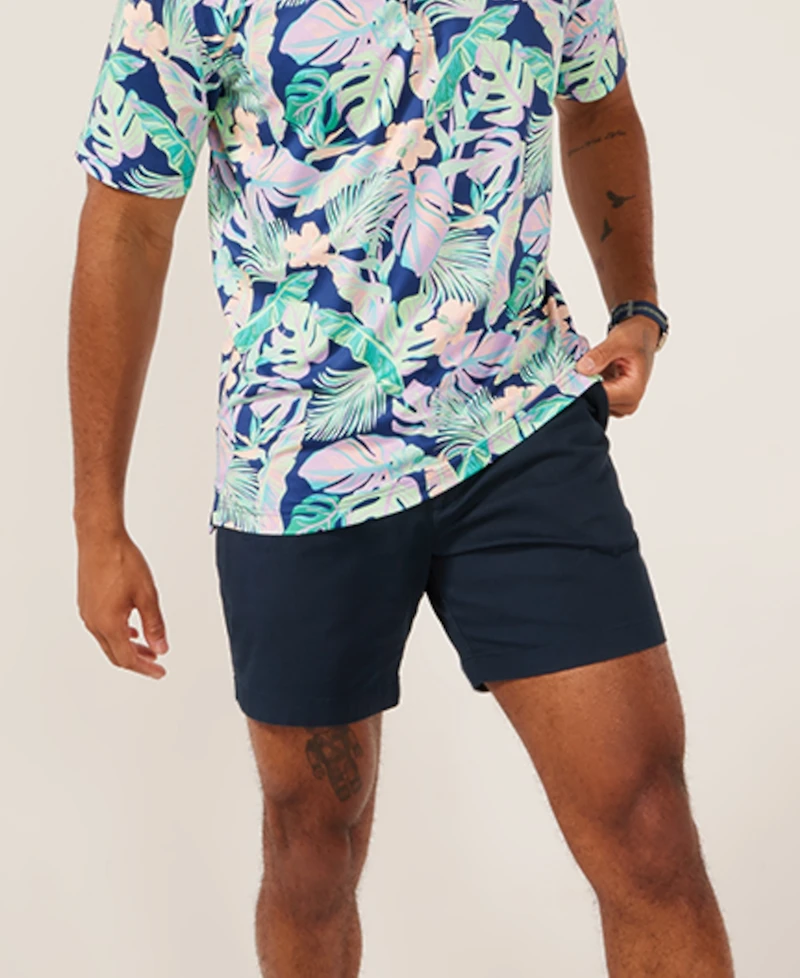 Chubbies Men's The Night Fauna Performance Polo 2.0