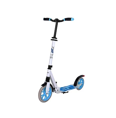 SereneLife Kick Scooter Adult Teenagers Kids- 2 Wheel Kick Scooter with Adjustable T-Bar Handlebar - Alloy Anti-Slip Deck