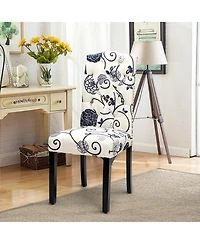 Gouun Set of 2 Tufted Upholstered Dining Chairs
