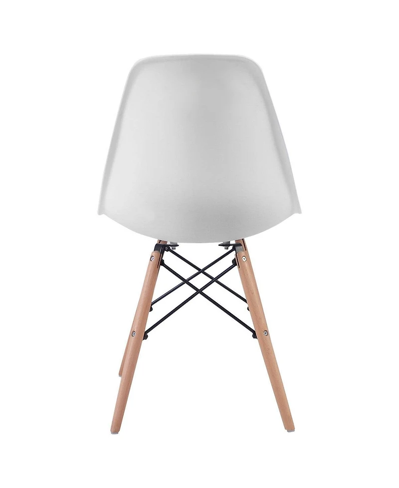 Gouun Set of 2 Mid-Century Modern Dsw Dining Side Chair