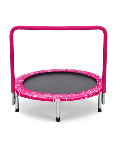 Gouun 36 Inch Kids Trampoline Mini Rebounder with Full Covered Handrail