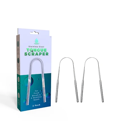 Stainless Steel Tongue Scraper – For Fresh Breath & a Healthier Mouth