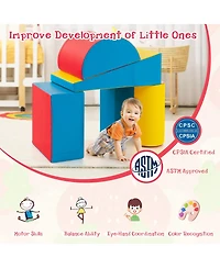 Gouun 5-Piece Kids Climb and Crawl Activity Playset
