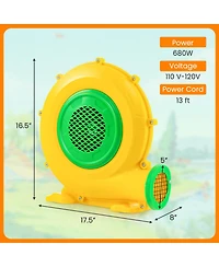 Gouun 680W Air Blower Air Pump Fan with Convenient Handle and Ground Stakes-680W