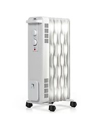 Gouun 1500 W Oil-Filled Heater Portable Radiator Space Heater with Adjustable Thermostat