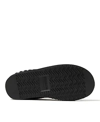 Fireside by Dearfoams Women's Greta Genuine Shearling Clog Slipper with Taping