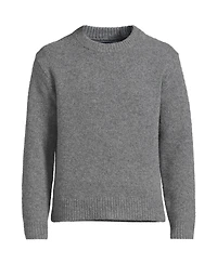 Lands' End Men's Long Sleeve Ultra Soft Oversized Crewneck Sweater