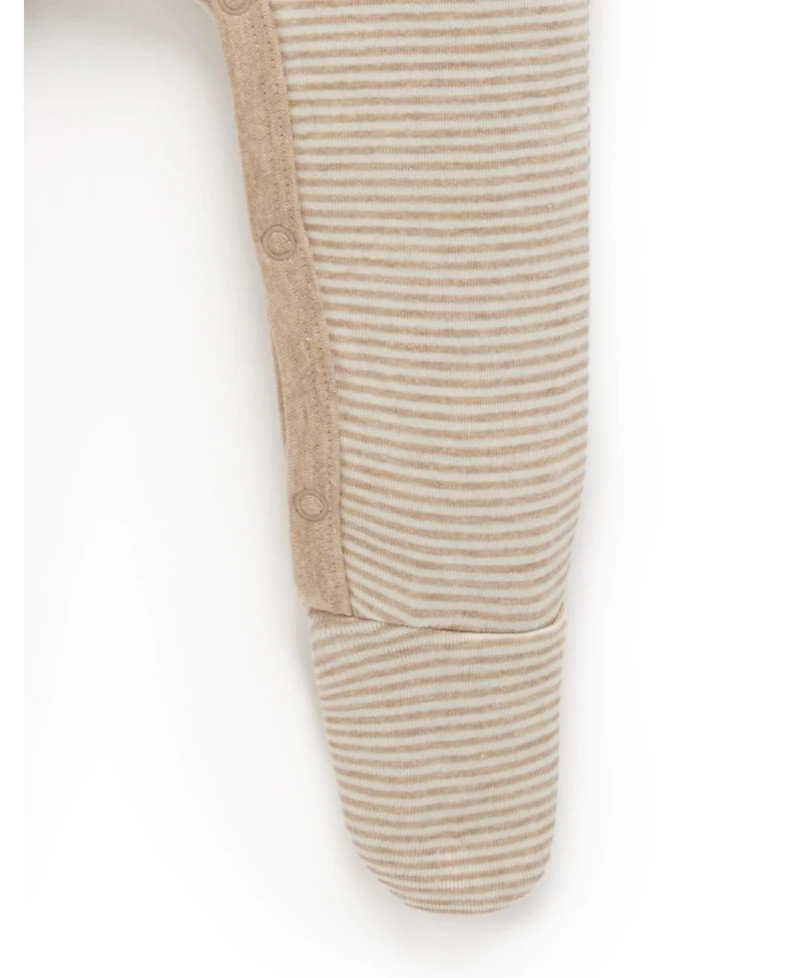 Purebaby Baby Boy and Girl Stripe Coverall