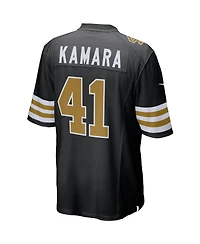 Nike Men's Alvin Kamara Black New Orleans Saints Alternate Game Jersey