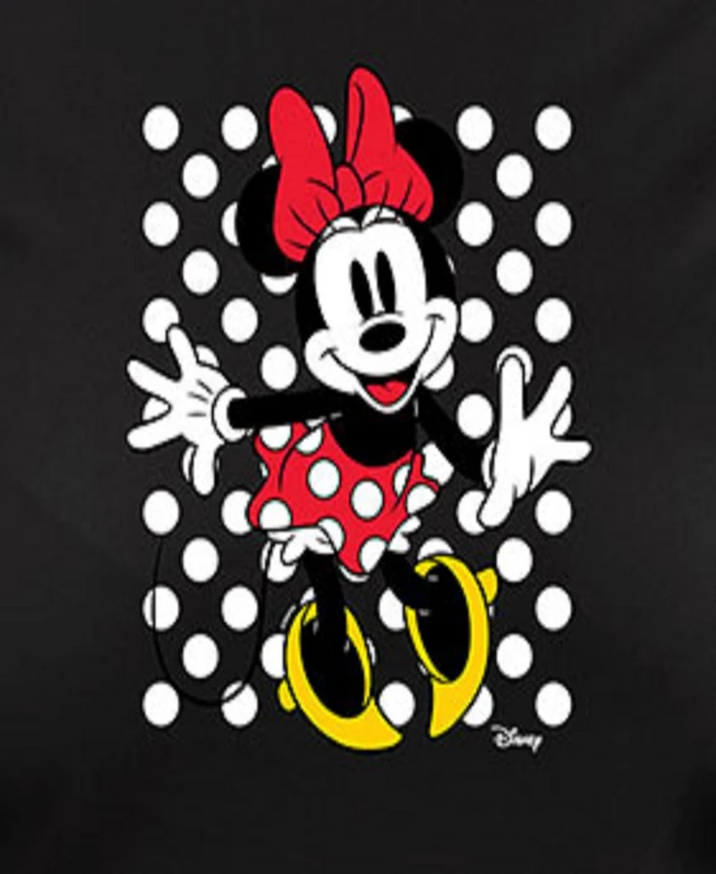 Hybrid Apparel Plus Disney Minnie Mouse Dots Graphic Pullover T-shirt