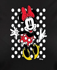 Hybrid Apparel Plus Disney Minnie Mouse Dots Graphic Pullover T-shirt