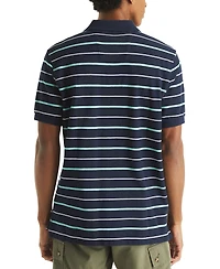 Nautica Men's Striped Classic-Fit Deck Polo Shirt