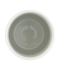 Bone Dry Lattice Paw Print Ceramic Pet Treat Canister