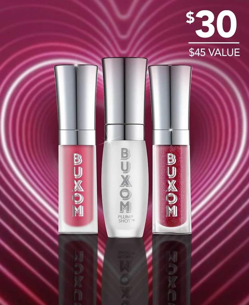 Buxom Cosmetics 3-Pc. Best Of Plumping Lip Gloss Set